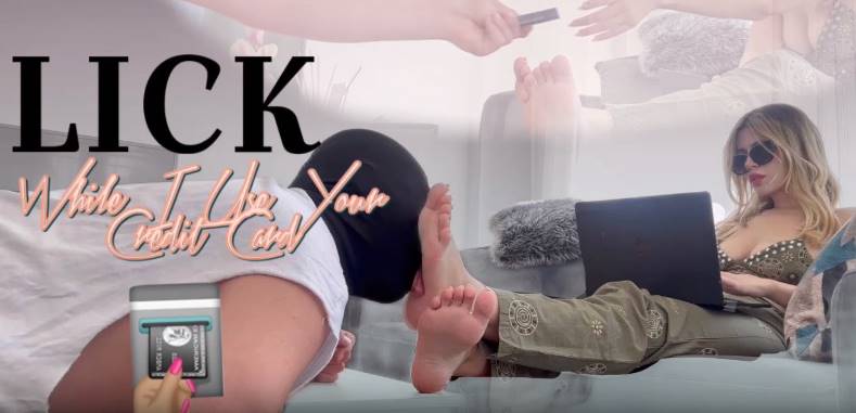 Lick While I Use Your Credit Card Lick While I Use Your Credit Card